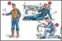 RAF Mechanics+Pilot WW II - Image 1